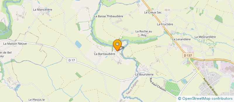 localisation de l'entreprise LE CORMIER à SAINT-ANDRE-GOULE-D'OIE