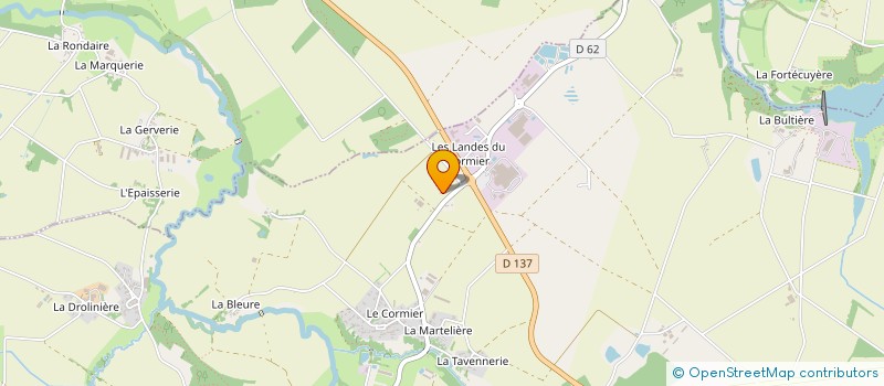 localisation de l'entreprise LE CORMIER  CHAVAGNES-EN-PAILLERS