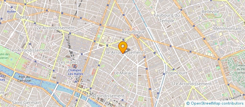 localisation de l'entreprise LE CORMIER  PARIS