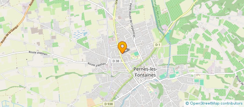 localisation de l'entreprise LE CORMORAN à PERNES-LES-FONTAINES