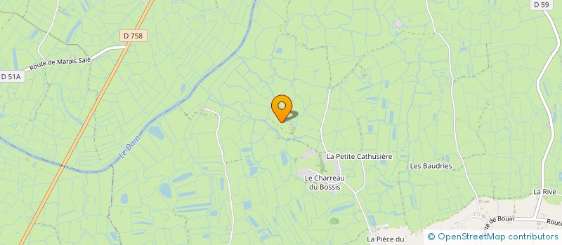 localisation de l'entreprise LE COROCHU  SAINT-GERVAIS