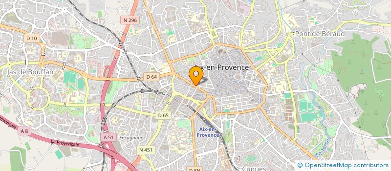 localisation de l'entreprise LE CORONA à AIX-EN-PROVENCE