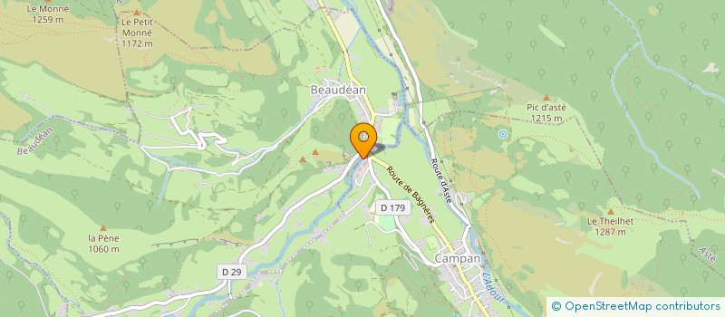 localisation de l'entreprise LE CORPS EN ACCORD  CAMPAN