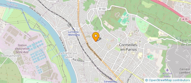 localisation de l'entreprise LE CORPS POUR LE DIRE à CORMEILLES-EN-PARISIS