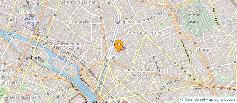 localisation de l'entreprise LE CORPS SONORE  PARIS