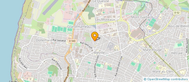 localisation de l'entreprise LE CORRE EMO à LE HAVRE