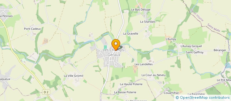 localisation de l'entreprise LE CORRE MICHEL & MARY CHANTAL à SAINT-JUVAT
