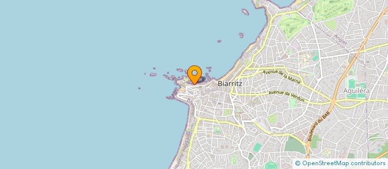 localisation de l'entreprise LE CORSAIRE  BIARRITZ