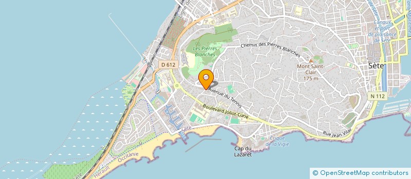 localisation de l'entreprise LE CORSAIRE à SETE
