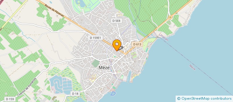 localisation de l'entreprise LE CORSAIRE DE THAU à MEZE