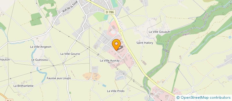 localisation de l'entreprise LE CORVOISIER ET FILS à PORDIC
