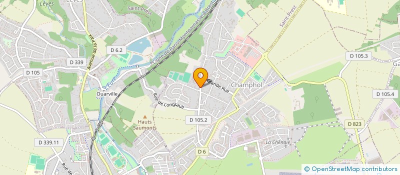 localisation de l'entreprise LE COSENZA à CHAMPHOL