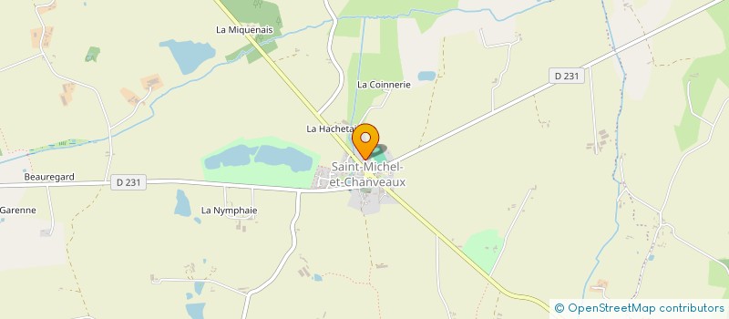 localisation de l'entreprise LE COSIEM à OMBREE D'ANJOU