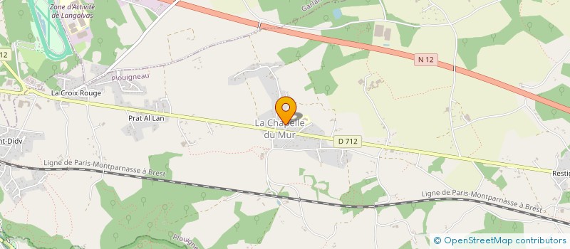 localisation de l'entreprise LE COSQUER  GUICLAN