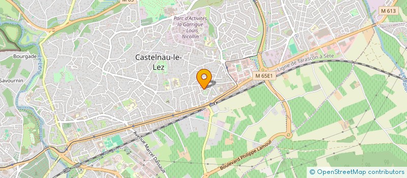 localisation de l'entreprise LE COTEAU à CASTELNAU-LE-LEZ