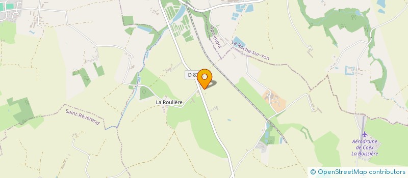 localisation de l'entreprise LE COTEAU DES CHENES VERTS à L'AIGUILLON-SUR-VIE