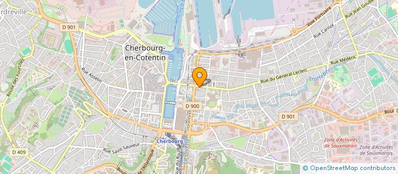 localisation de l'entreprise LE COTENTIN  CHERBOURG-EN-COTENTIN