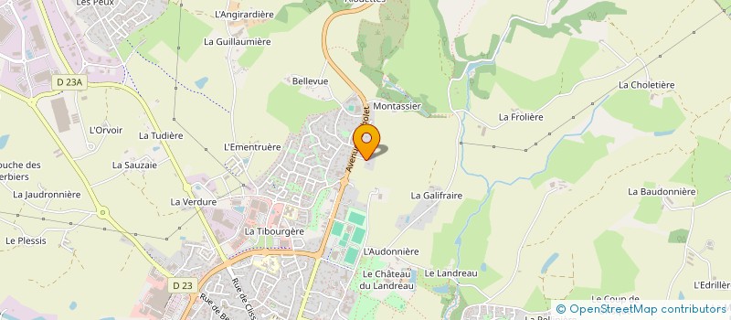 localisation de l'entreprise LE COTOY à LES HERBIERS