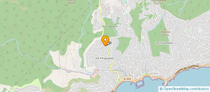localisation de l'entreprise LE COTTAGE  ROQUEBRUNE-SUR-ARGENS