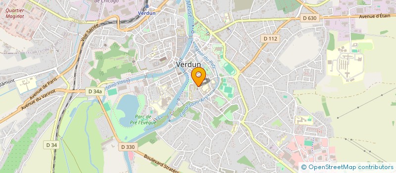 localisation de l'entreprise LE COUARAIL à VERDUN