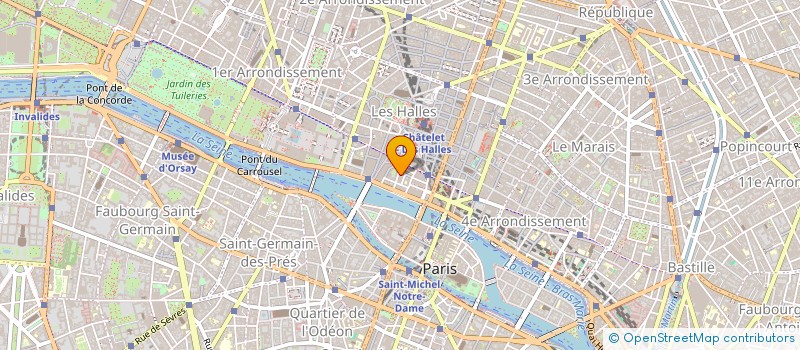 localisation de l'entreprise LE COUCOU à PARIS