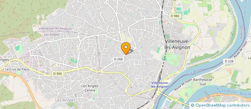 localisation de l'entreprise LE COUCUT  VILLENEUVE-LES-AVIGNON