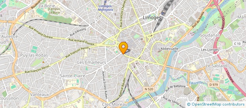 localisation de l'entreprise LE COUDERT à CHAPTELAT