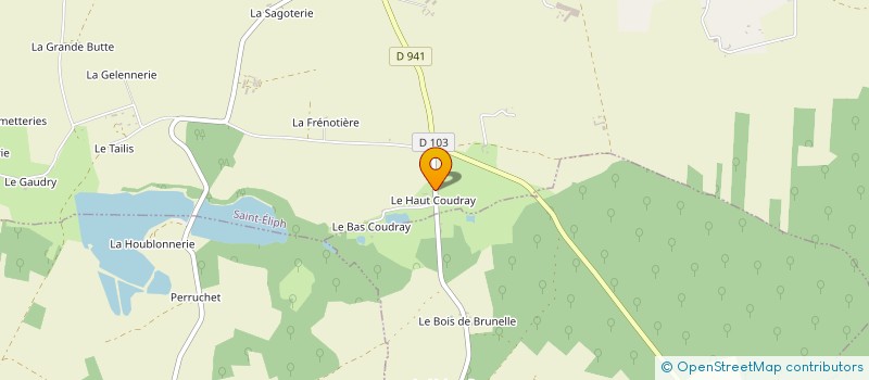 localisation de l'entreprise LE COUDRAY à MONTIREAU
