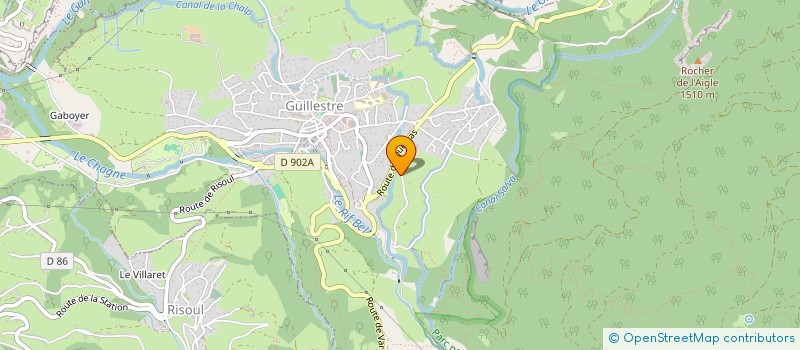 localisation de l'entreprise LE COULEAU  SAINT-CLEMENT-SUR-DURANCE