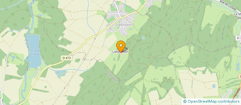 localisation de l'entreprise LE COULOIR DU TEMPS  OLTINGUE