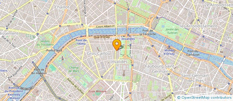 localisation de l'entreprise LE COUP DE COEUR à PARIS