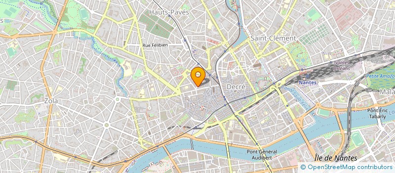 localisation de l'entreprise LE COUP DE MAIN NUMERIQUE à NANTES