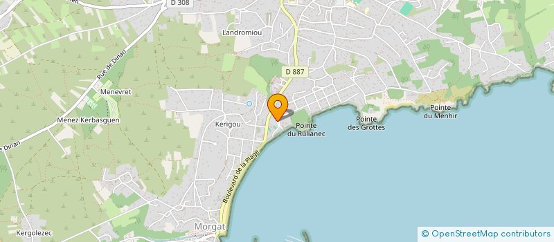 localisation de l'entreprise LE COUP DE TORCHON  CROZON