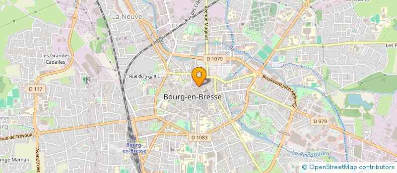 localisation de l'entreprise LE COUP'FAIM à BOURG-EN-BRESSE