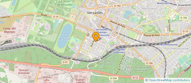 localisation de l'entreprise LE COUPE FAIM à VERSAILLES