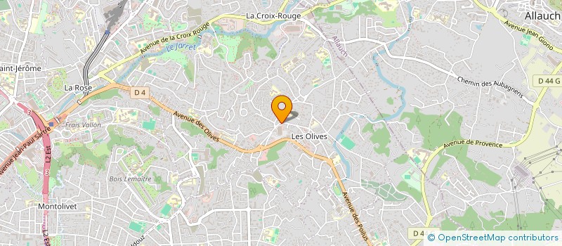 localisation de l'entreprise LE COUPLET MARSEILLAIS  MARSEILLE