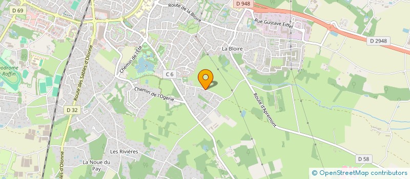 localisation de l'entreprise LE COURANT MARIN à CHALLANS