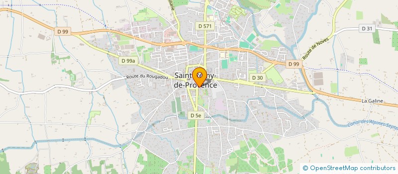 localisation de l'entreprise LE COURBIER à SAINT-REMY-DE-PROVENCE