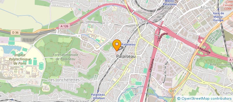 localisation de l'entreprise LE COURRIER DE PALAISEAU  PALAISEAU