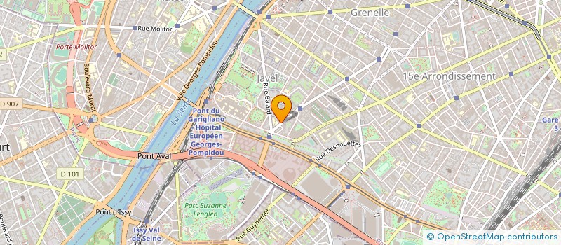 localisation de l'entreprise LE COURS DE L'AVENIR à PARIS