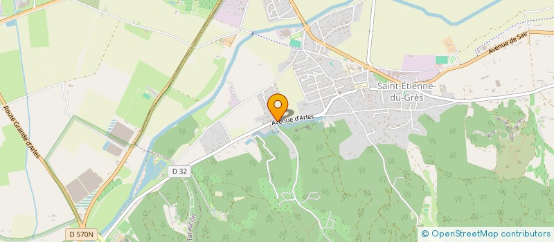 localisation de l'entreprise LE COURS DU LOUP  SAINT-ETIENNE-DU-GRES