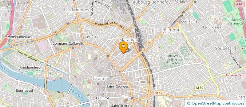 localisation de l'entreprise LE COURTIER OCCITAN à TOULOUSE
