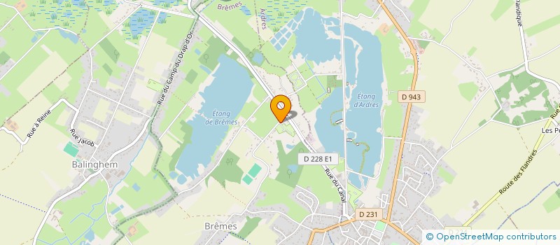 localisation de l'entreprise LE COURTIL  BREMES