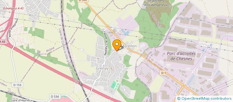 localisation de l'entreprise LE COURTYOS  GRENAY