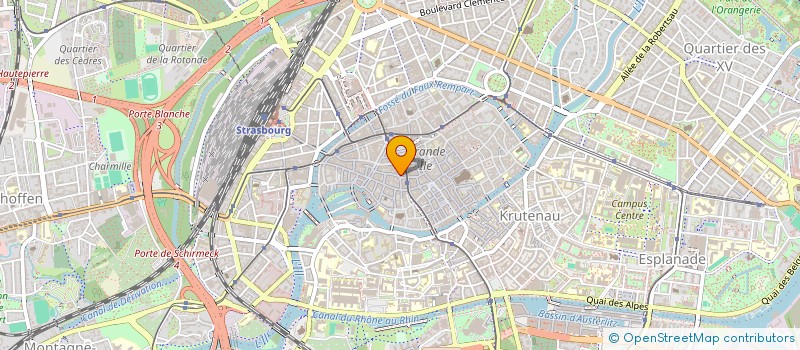 localisation de l'entreprise LE COUSCOUSSIER à STRASBOURG