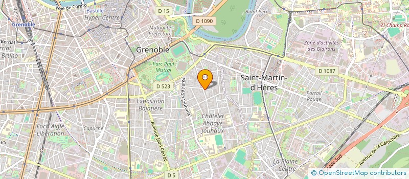 localisation de l'entreprise LE COUSINE  GRENOBLE