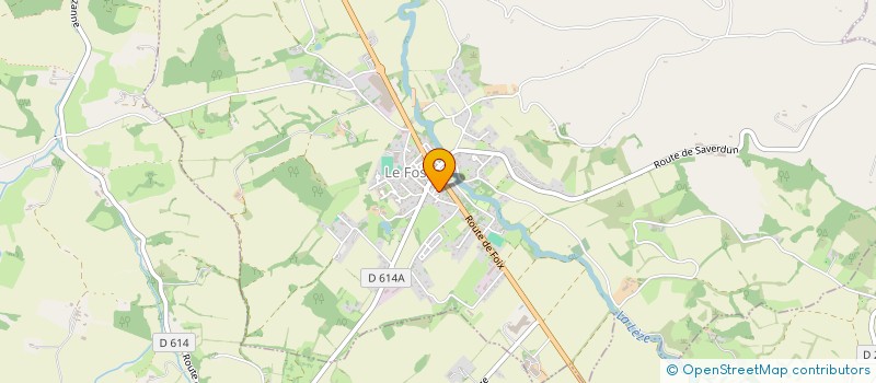 localisation de l'entreprise LE COUVENT à LE FOSSAT