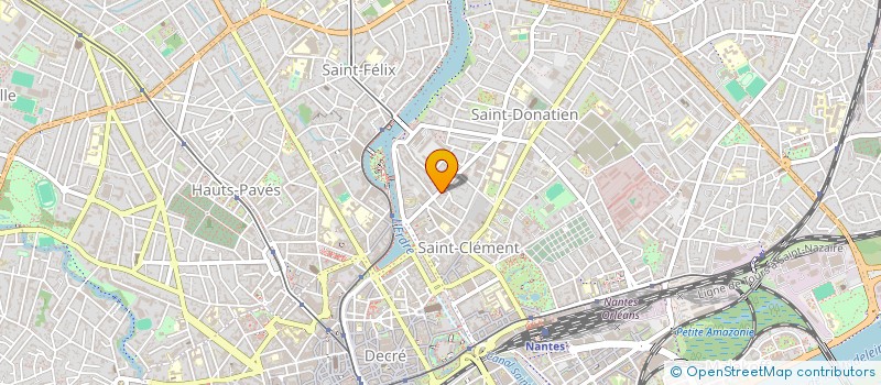 localisation de l'entreprise LE COUVENT à NANTES