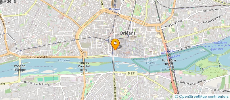 localisation de l'entreprise LE COUVERT ORLEANAIS à ORLEANS