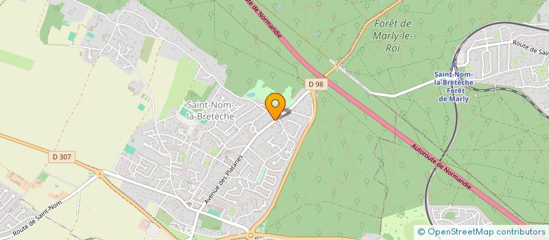 localisation de l'entreprise LE COVEC TRANSACTIONS  SAINT-NOM-LA-BRETECHE